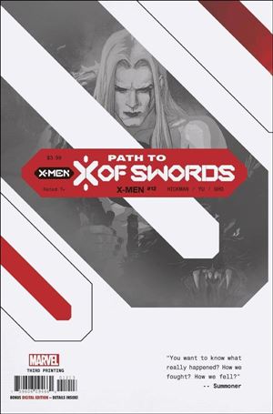 X-Men (2019) issue 12-G Leinil Francis Yu Cover (3rd Printing)
