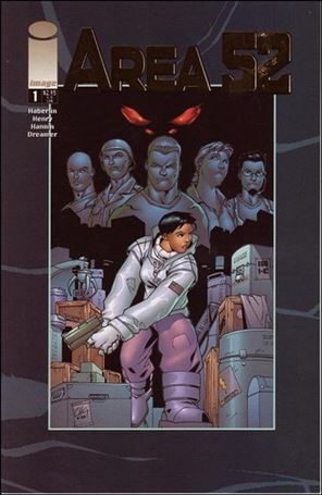 Area 52 issue 1-B Dynamic Forces Gold Foil Cover 1/400