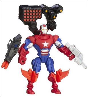 Marvel Super Hero Mashers (Deluxe) figure 2-B Iron Patriot (Loose)