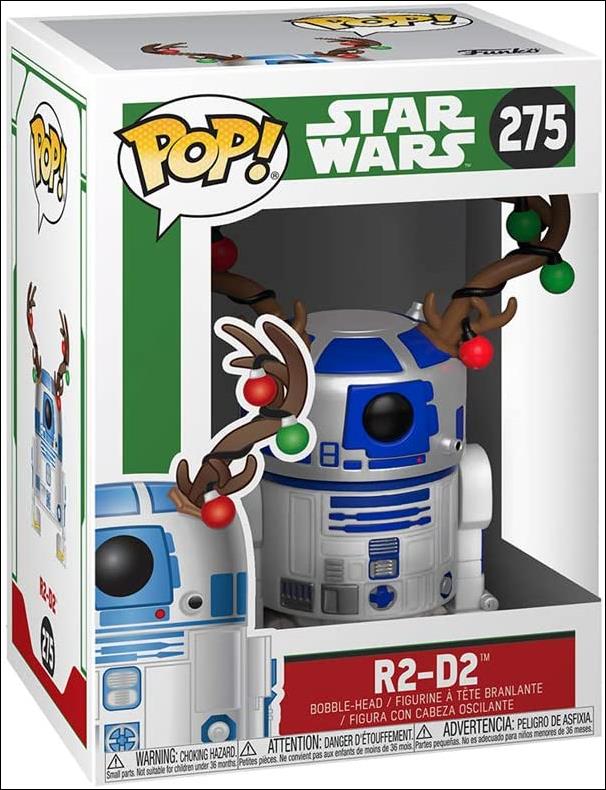 POP! Star Wars figure 275 R2-D2 (Holiday)