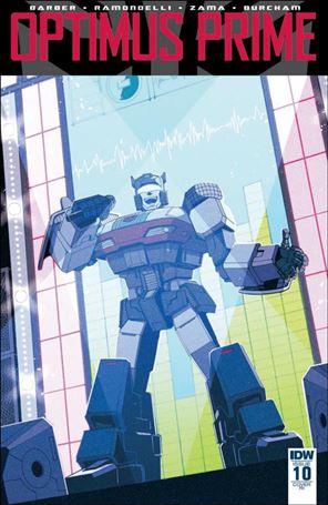 Optimus Prime issue 10-D Zerob 1:10 Cover