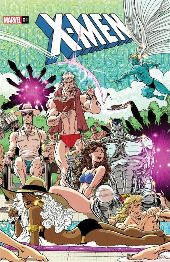 X-Men (2024) issue 1-U Kaare Andrews Shared Retailer Connecting Cover