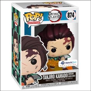 POP! Animation figure 874 Tanjiro Kamado (Hinokami Kagura Dance)