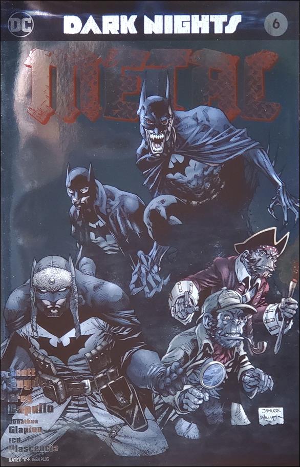 Dark Nights: Metal issue 6-S Jim Lee Foil Convention Cover
