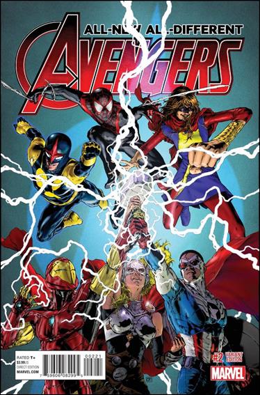All-New, All-Different Avengers issue 2-B Oscar Jimenez 1:25 Cover