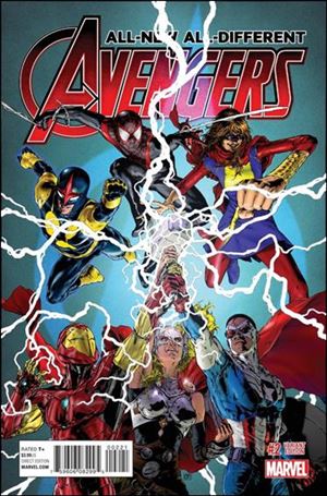 All-New, All-Different Avengers issue 2-B Oscar Jimenez 1:25 Cover