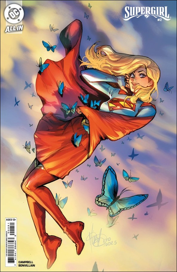 Supergirl (2025) issue 2-F Mirka Andolfo 1:50 Cardstock Cover