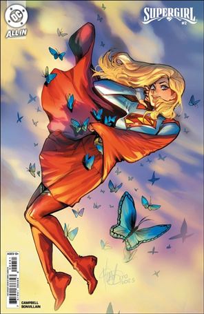 Supergirl (2025) issue 2-F Mirka Andolfo 1:50 Cardstock Cover