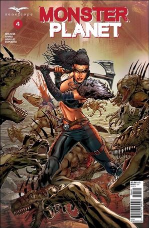 Monster Planet issue 4-D Igor Vitorino Cover