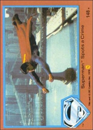 Superman (Movie) Series 2 (Base Set) card 148 Superman Spots a Crime