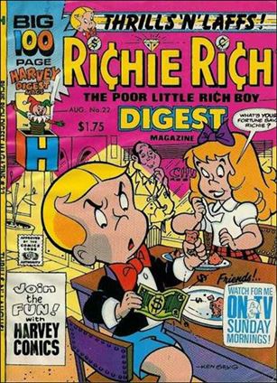 Richie Rich Digest Magazine issue 22