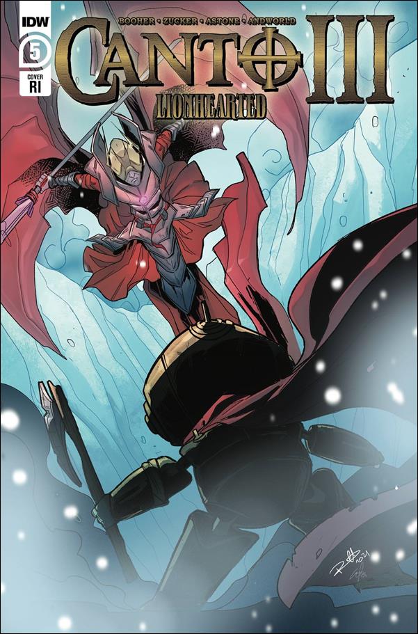 Canto III: Lionhearted issue 5-B Roberta Ingranata 1:10 Cover