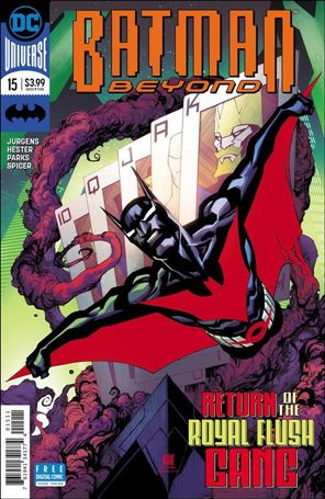 Batman Beyond (2016) issue 15 Bernard Chang Cover