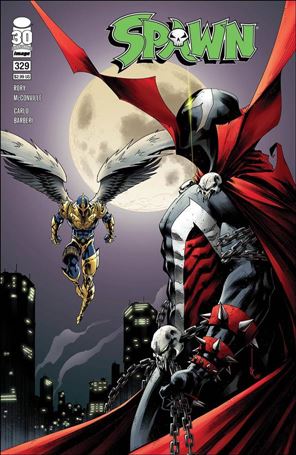 Spawn issue 329-C Kevin Keane Cover