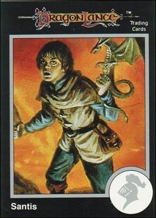 TSR 1991 Trading Cards Premier Edition Factory Set (Base Set) card 43 DragonLance - Santis