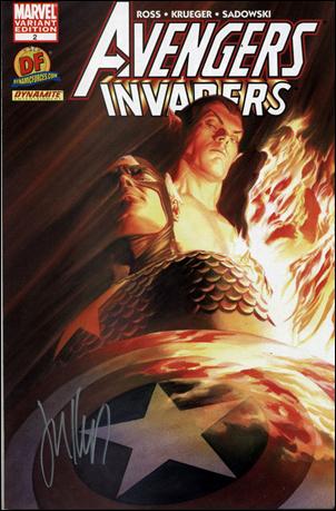 Avengers/Invaders issue 2-E Dynamic Forces Cover (Signed by Jim Krueger) 1/500