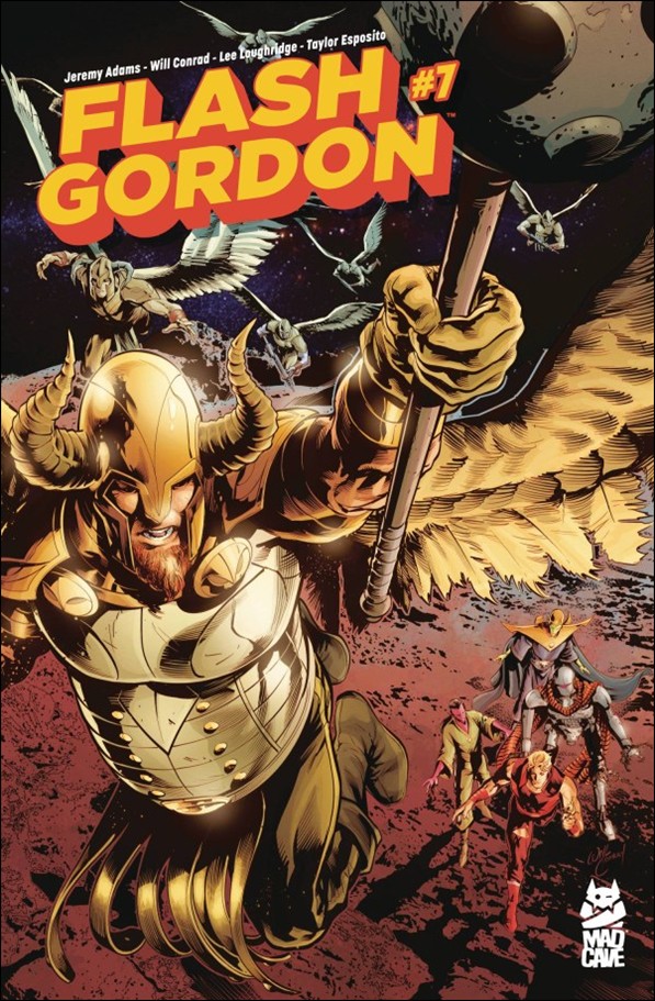 Flash Gordon (2024) issue 7 Will Conrad Cover
