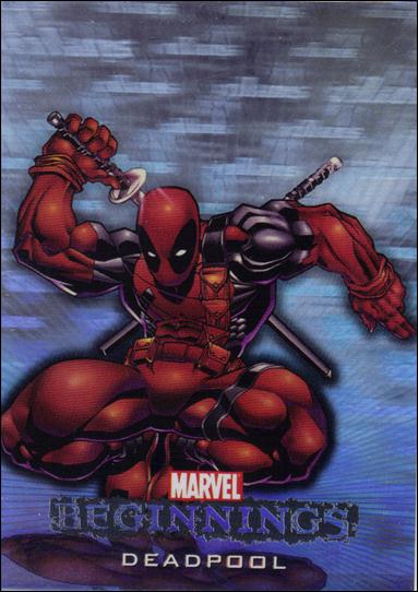 Marvel Beginnings: Series 1 (Marvel Villains Hologram Subset) card H-6 Deadpool