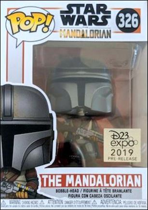 POP! Star Wars figure 326 The Mandalorian D23 Expo Pre-Release