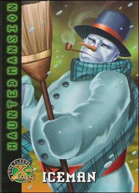 1996 Fleer X-Men Wal-Mart (Base Set) card 94 Haunted Mansion: Iceman