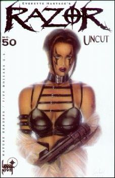 Razor (1991) issue 50-C Stephen Sandoval Cover