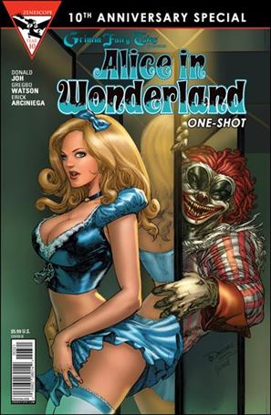Grimm Fairy Tales Presents Alice in Wonderland 10th Anniversary Special issue 1-B Dheeraj Verma Cover