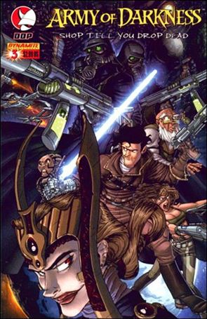 Army of Darkness: Shop Till You Drop Dead issue 3 Nick Bradshaw 3:4 Cover
