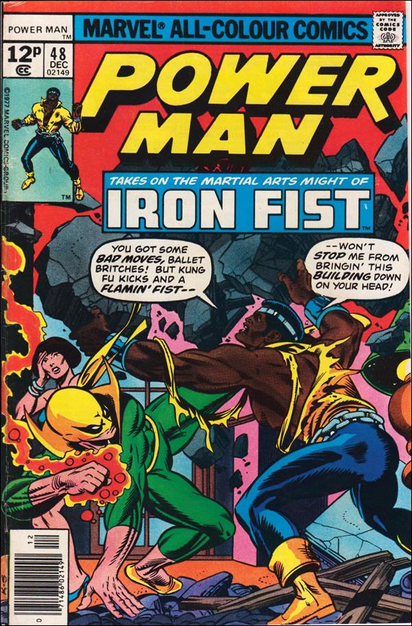 Power Man issue 48-B UK Price Cover
