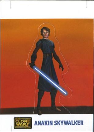 Star Wars: The Clone Wars Trading Card Stickers (Die-Cut Pop-Ups Subset) Cover Image 1