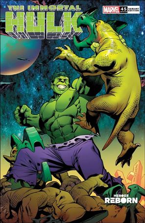 Immortal Hulk issue 45-D Carlos Pacheco Heroes Reborn Cover