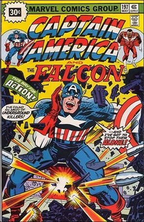 Captain America (1968) issue 197-B 30 Cent Price Cover