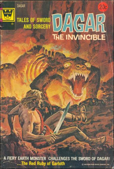 Dagar the Invincible issue 8-B Whitman Cover