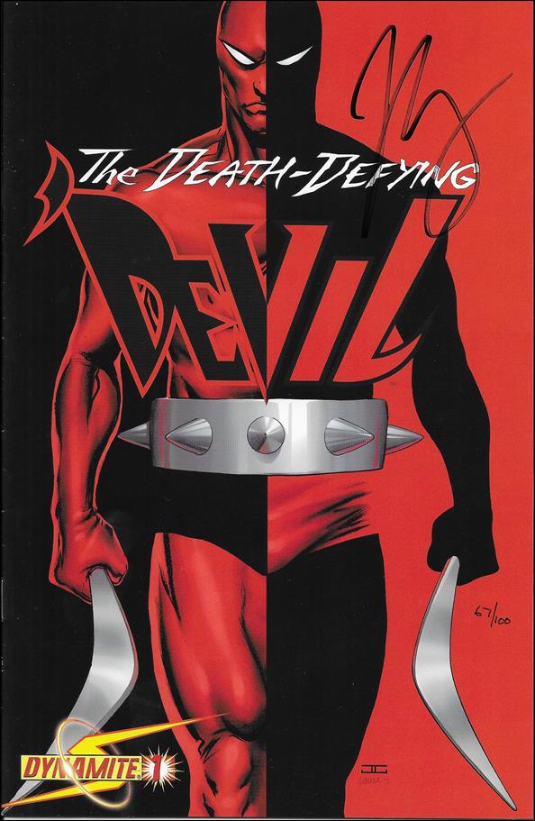 Death-Defying 'Devil (2008) issue 1-I DF Cassaday Cover (Signed by Joe Casey) 1/100