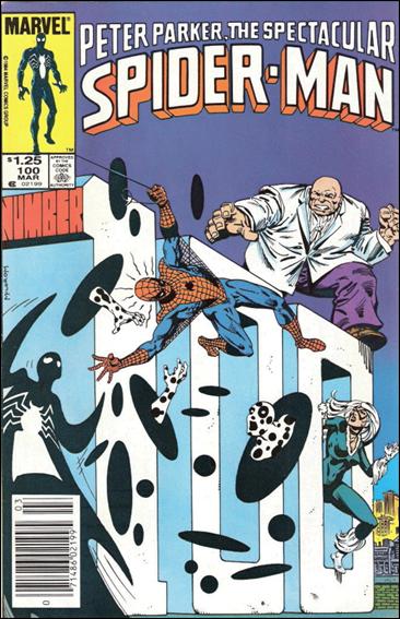 Spectacular Spider-Man (1976) issue 100-B Canadian Price Cover