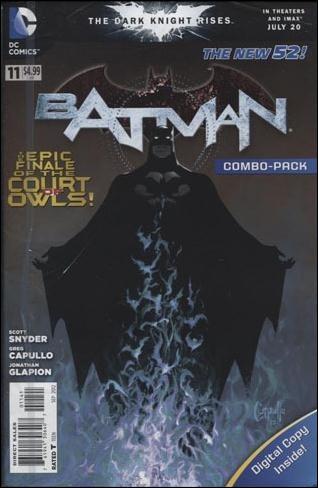 Batman (2011) issue 11-C Unbagged Greg Capullo Combo Pack