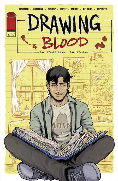 Drawing Blood (2024) issue 7-B Ben Bishop Cover