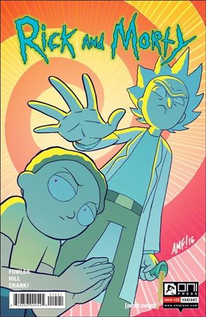 Rick and Morty (2015) issue 15-B Tony Fleecs Cover
