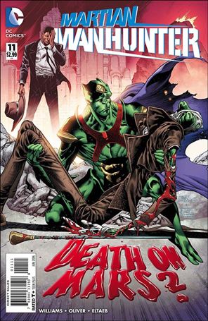 Martian Manhunter (2015)  issue 11 Eddy Barrows Cover