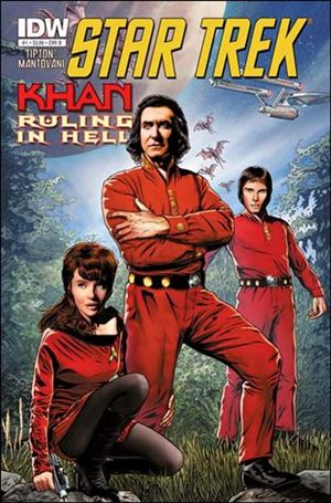 Star Trek: Khan Ruling in Hell  issue 1-B Joe Corroney Cover