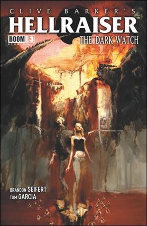 Clive Barker's Hellraiser: The Dark Watch issue 3 Nick Percival Cover