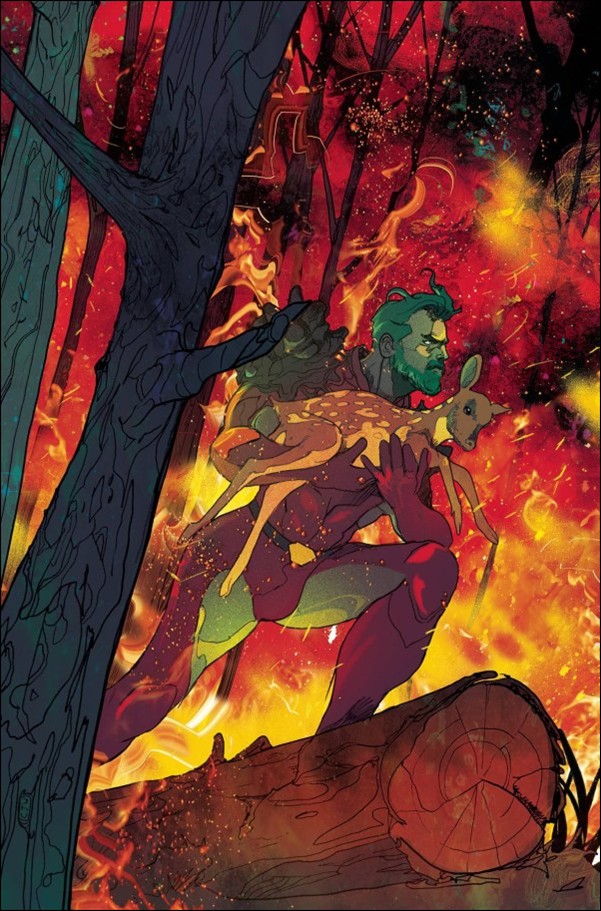 Captain Planet (2025) issue 2-J Christian Ward Virgin 1:15 Cover