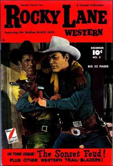 Rocky Lane Western (1949) issue 8