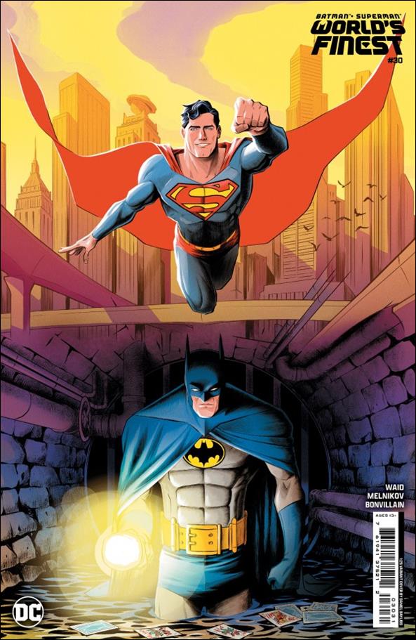 Batman/Superman: World's Finest issue 30-E Daniel Bayliss 1:25 Cardstock Cover
