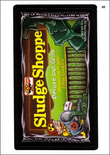 Wacky Packages All-New: Series 1 (Base Set) card 5 Sludge Shoppe
