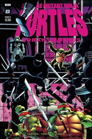 Teenage Mutant Ninja Turtles: Urban Legends issue 23-B Erik Larsen Cover