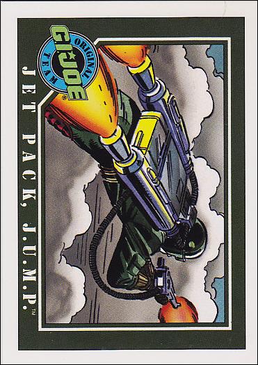 G.I. Joe (Base Set) card 54 Jet Pack, J.U.M.P.