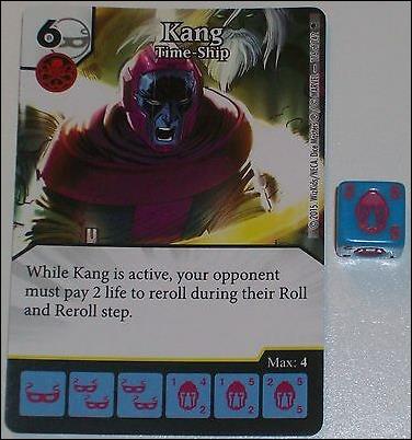 Marvel Dice Masters Age of Ultron  card 116 Kang: Time-Ship