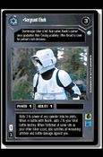 Star Wars: Endor Limited (Base Set) card 22 Sergeant Elsek