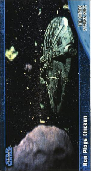 Star Wars Trilogy Widevision (Base Set) card 32 Han Plays Chicken