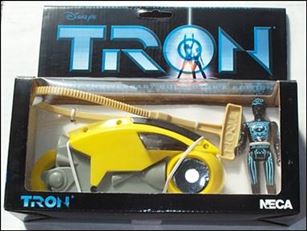 Tron (Light Cycle) figure 1-B Yellow Light Cycle